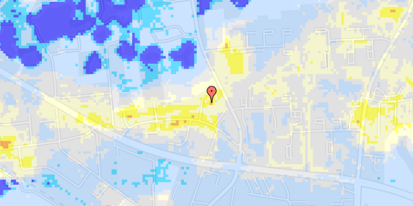 Ekstrem regn på Nyvangen 14A