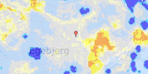 Ekstrem regn på Pilehøjvej 37