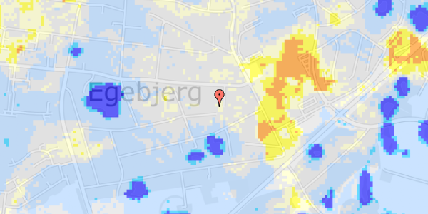 Ekstrem regn på Rydtoften 45