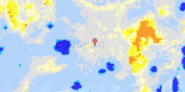 Ekstrem regn på Sketteholmen 9