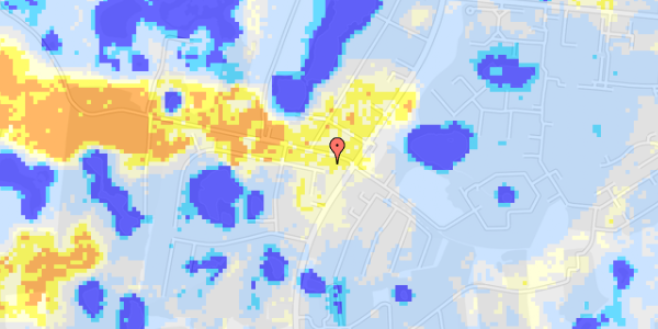 Ekstrem regn på Solbrinken 2B