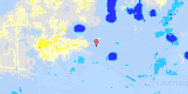 Ekstrem regn på Storfyrstinde Olgas Alle 21