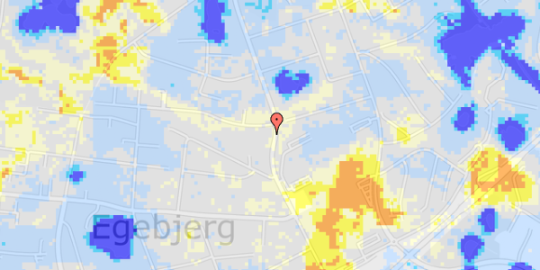 Ekstrem regn på Syvendehusvej 52