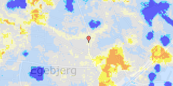 Ekstrem regn på Syvendehusvej 54