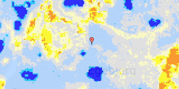 Ekstrem regn på Tranemosevej 59