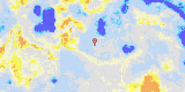 Ekstrem regn på Udbakken 18