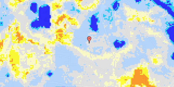 Ekstrem regn på Udbakken 20