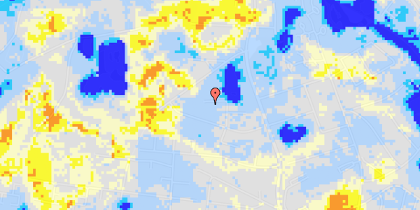 Ekstrem regn på Udbakken 21