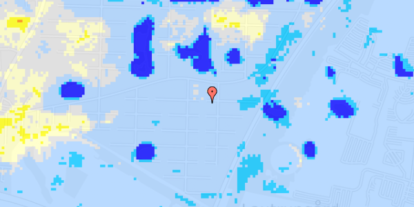 Ekstrem regn på Aage Berntsens Alle 8