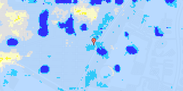 Ekstrem regn på Aage Berntsens Alle 11