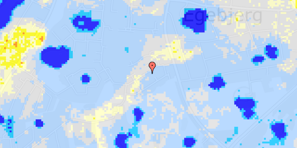 Ekstrem regn på Egebjerg Bygade 100, 1. th