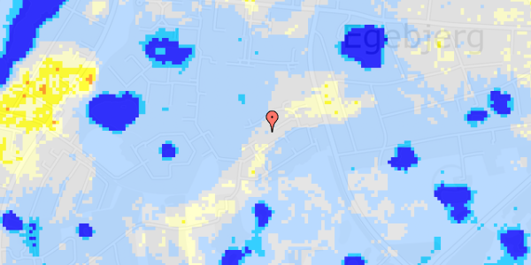 Ekstrem regn på Egebjerg Bygade 231, 2. b