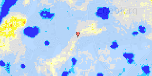 Ekstrem regn på Egebjerg Bygade 233, 1. b