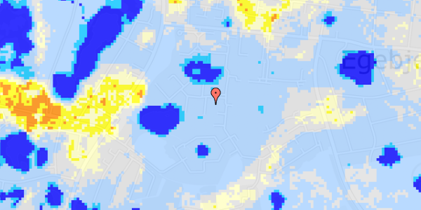 Ekstrem regn på Egebjergtoften 19