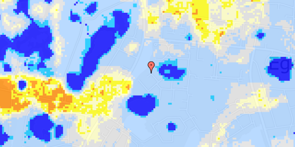 Ekstrem regn på Egebjergtoften 122