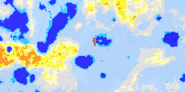 Ekstrem regn på Egebjergtoften 144