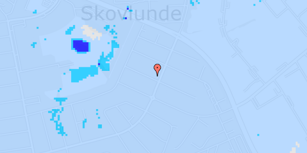 Ekstrem regn på Humlevang 4