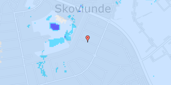 Ekstrem regn på Humlevang 11