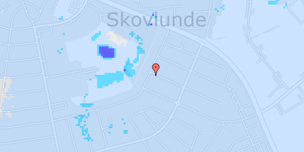 Ekstrem regn på Humlevang 17