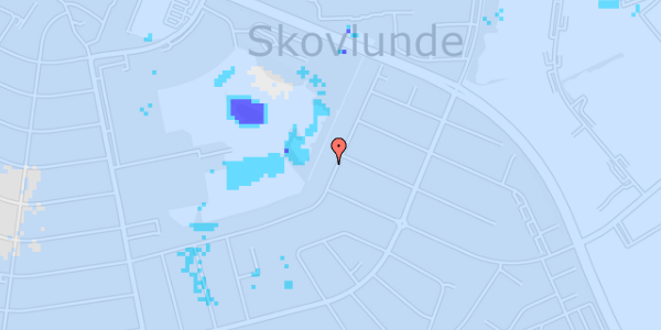 Ekstrem regn på Humlevang 19