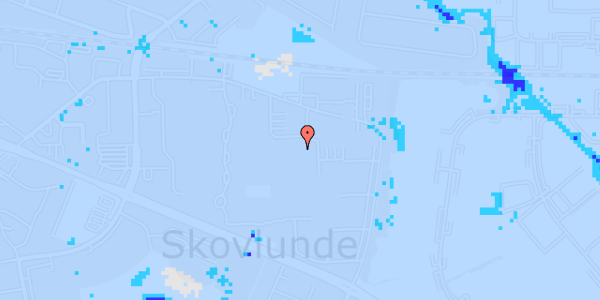 Ekstrem regn på Lundebjerggårdsvej 258, 2. c