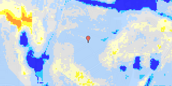 Ekstrem regn på Bakkesvinget 18