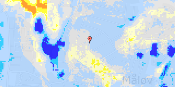 Ekstrem regn på Dyssemarken 12