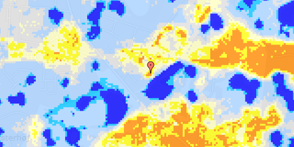 Ekstrem regn på Fuglehavevej 28