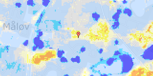 Ekstrem regn på Klakkebjerg 20