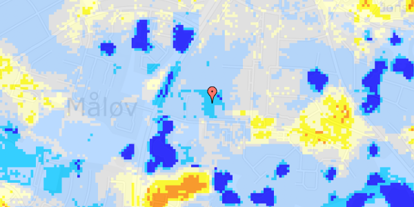 Ekstrem regn på Klakkebjerg 25