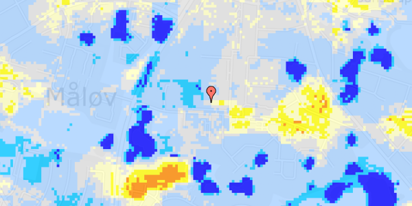 Ekstrem regn på Klakkebjerg 47