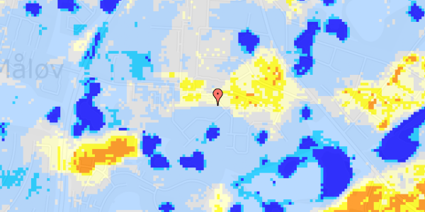 Ekstrem regn på Klakkehøj 4