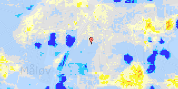 Ekstrem regn på Knastebakken 241