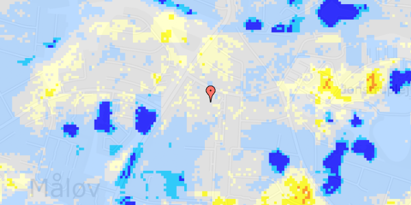 Ekstrem regn på Knastebakken 295