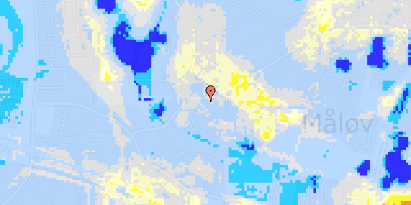 Ekstrem regn på Kratvej 22