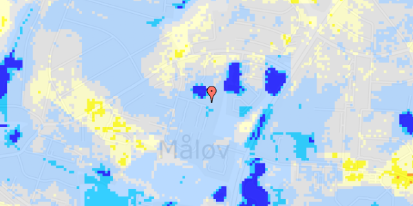 Ekstrem regn på Kærlodden 17