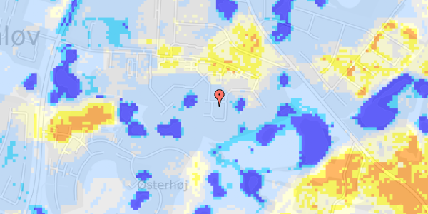 Ekstrem regn på Langhusgade 1