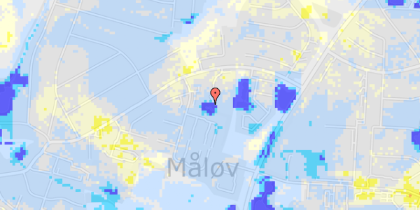 Ekstrem regn på Marklodden 51