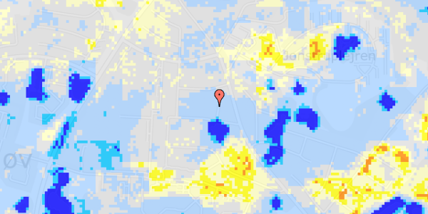 Ekstrem regn på Mellemvej 15