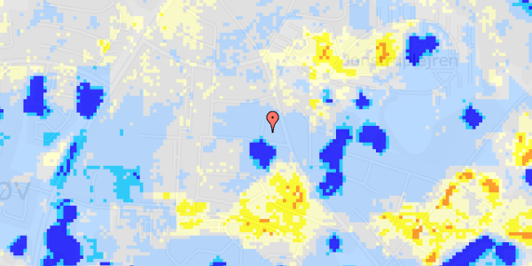 Ekstrem regn på Mellemvej 23