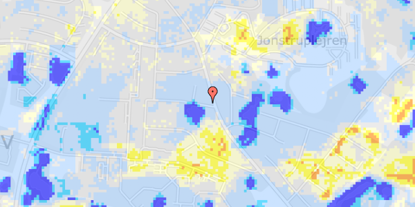 Ekstrem regn på Mellemvej 27