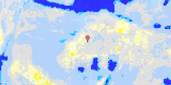 Ekstrem regn på Møllestykket 19