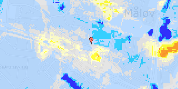 Ekstrem regn på Måløv Hovedgade 52, st. 