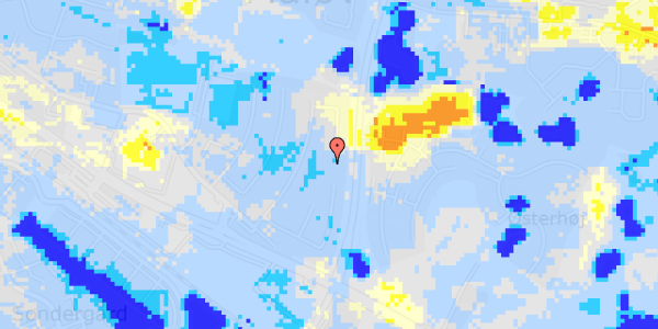 Ekstrem regn på Ulborgvej 44