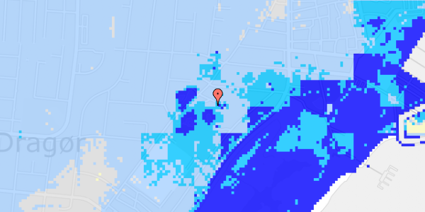 Ekstrem regn på Engvej 20A, st. 25