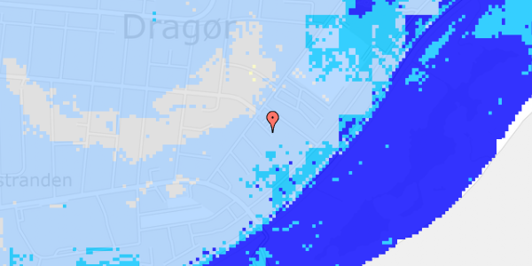 Ekstrem regn på Engvej 80, 1. th