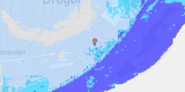 Ekstrem regn på Engvej 104, 1. th