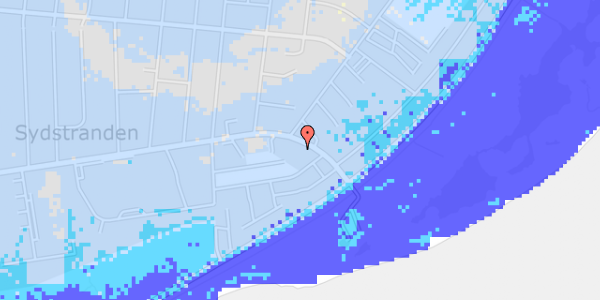 Ekstrem regn på Krudttårnsvej 17, 2. th