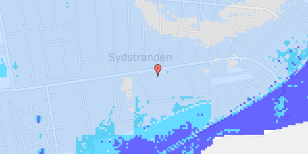 Ekstrem regn på Krudttårnsvej 147, st. 