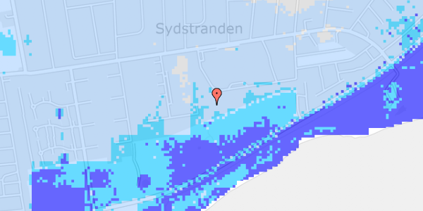 Ekstrem regn på Rødtjørnen 60B